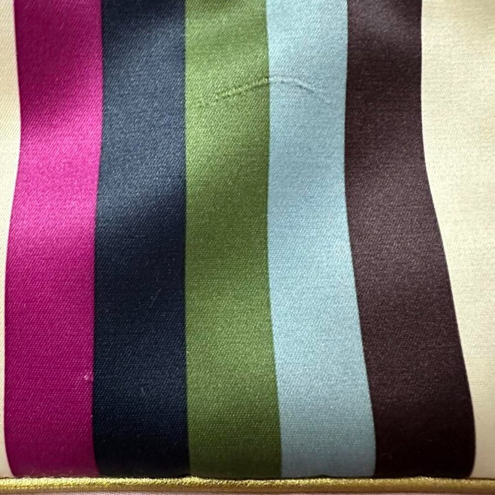 Vintage Coach Legacy Wristlet with gold trim. - Picture 8 of 8